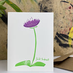 Flower Gift Card - Cushendale Woollen Mills