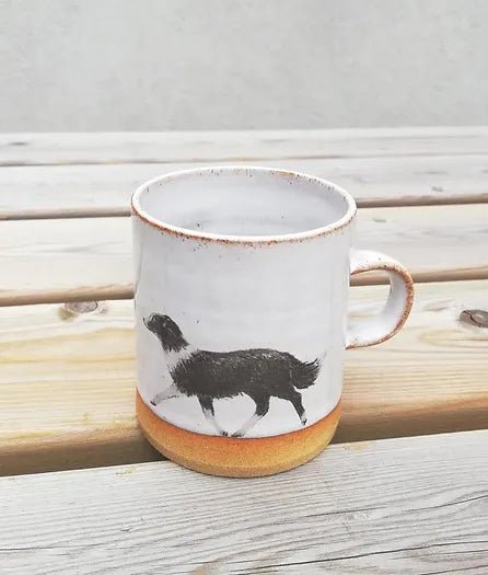 Dog Handthrown Espresso Cup - Cushendale Woollen Mills