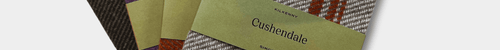 Silver Wool Notebook - Cushendale Woollen Mills