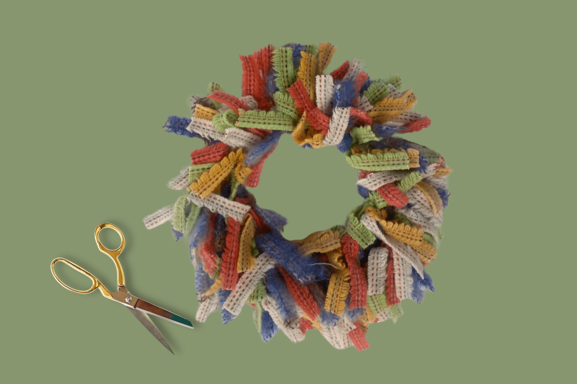 Wool Wreath Kit - Cushendale Woollen Mills