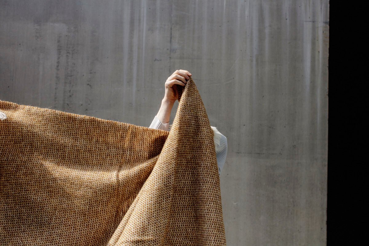 Autumn Kilkenny Irish Wool Throw Blanket - Cushendale Woollen Mills