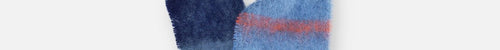 Azure Boher Mohair XScarf - Cushendale Woollen Mills