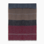 Wine Boher Mohair XThrow Blanket - Cushendale Woollen Mills