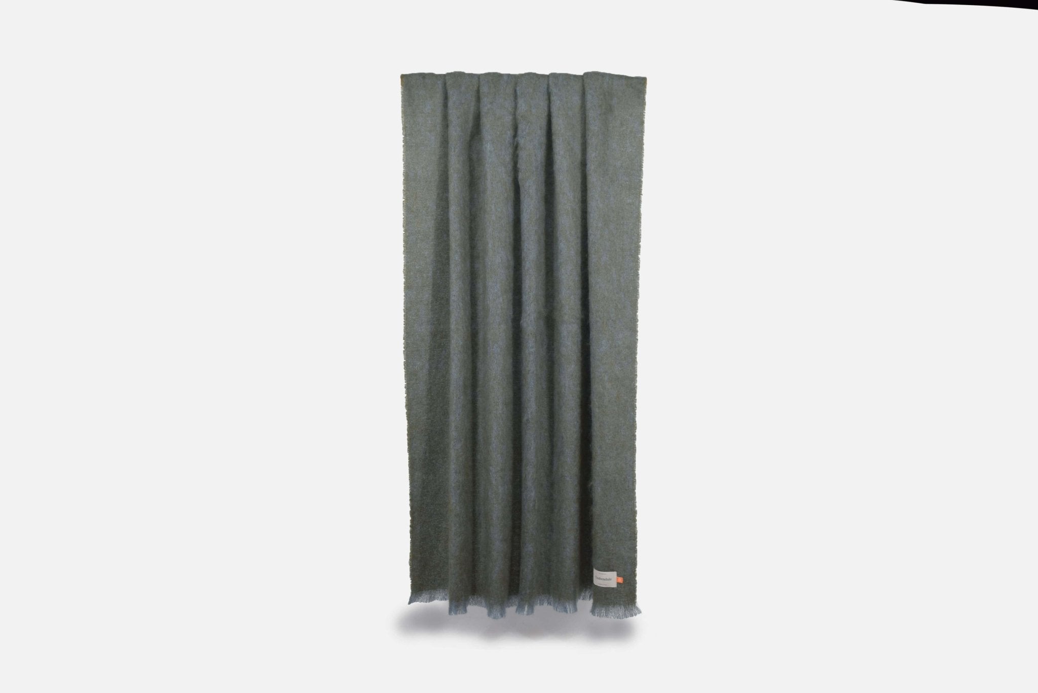 Moss Clash Mohair Throw Blanket - Cushendale Woollen Mills