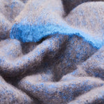 Cocoa Clash Mohair Throw Blanket - Cushendale Woollen Mills