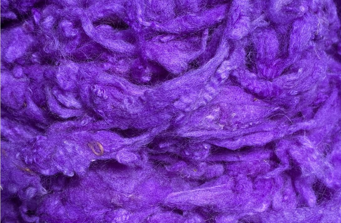 Purple Irish Wool Fleece - Cushendale Woollen Mills