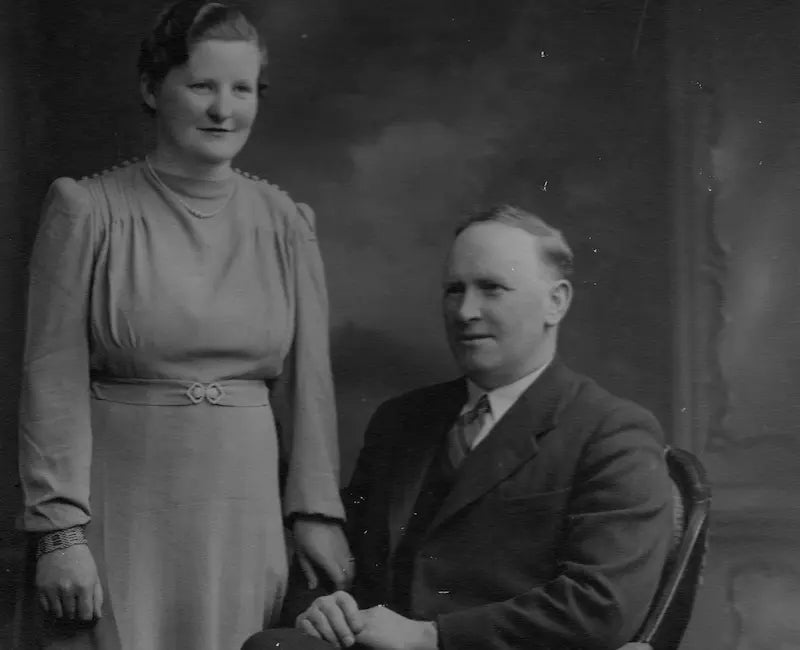 Old portrait of Patrick (2nd) and Anne Mary Cushen