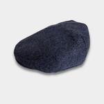 Slate Irish Wool Tweed Cap - Cushendale Woollen Mills