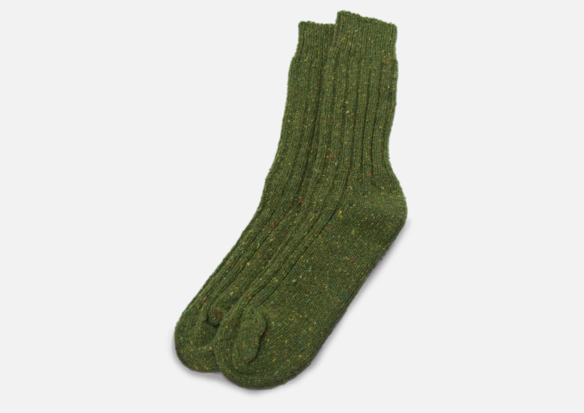 Green Wool Socks - Cushendale Woollen Mills