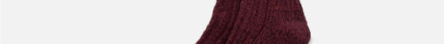 Wine Wool Socks - Cushendale Woollen Mills