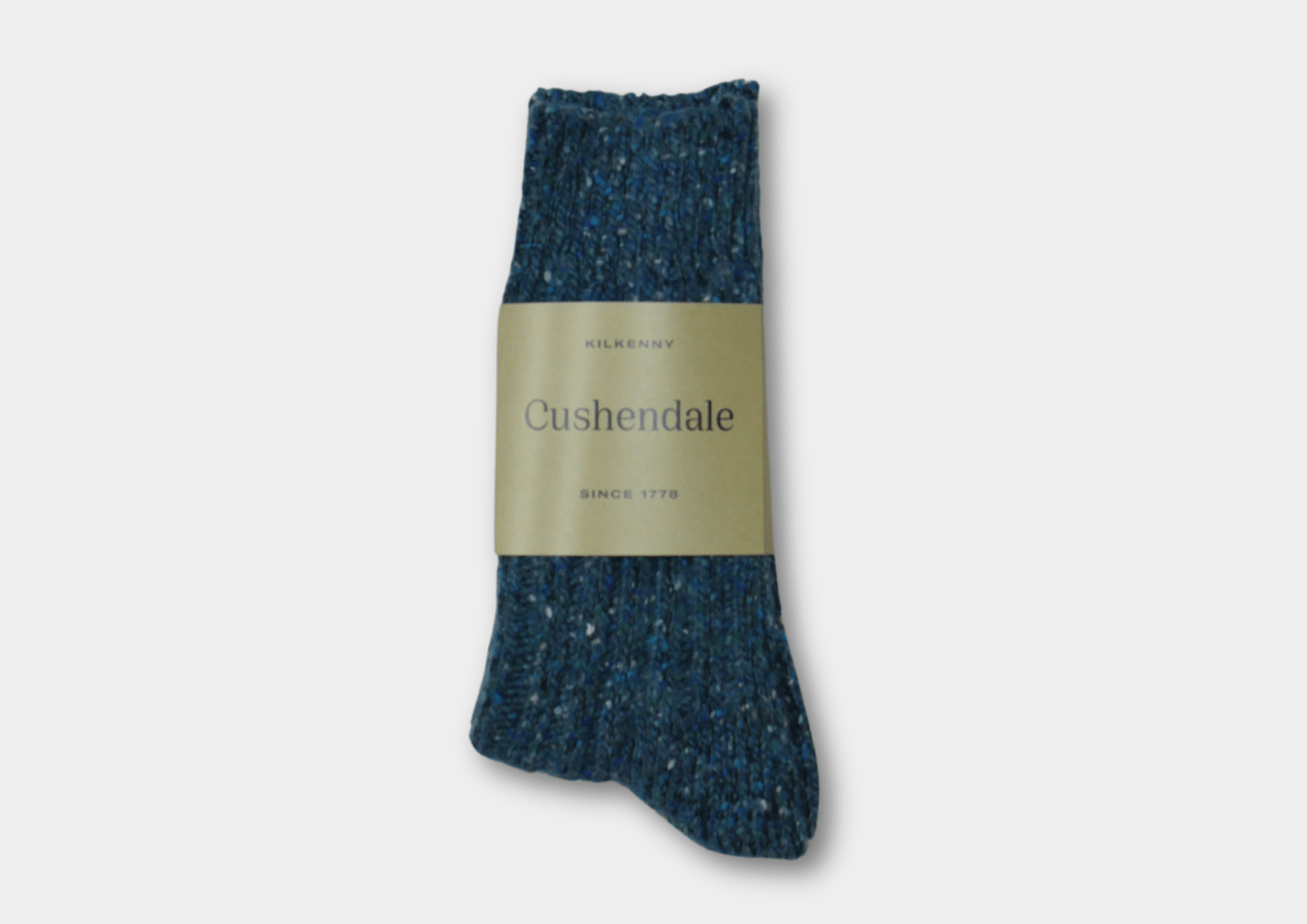 Blue Wool Socks - Cushendale Woollen Mills
