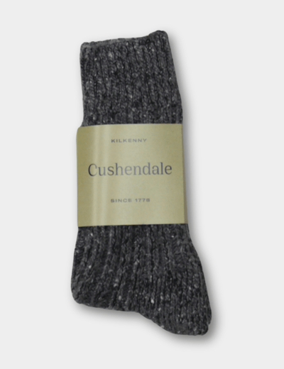Grey Wool Socks - Cushendale Woollen Mills
