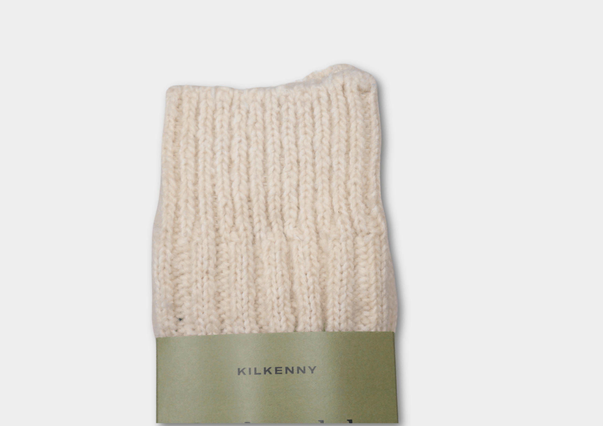 White Wool Socks - Cushendale Woollen Mills