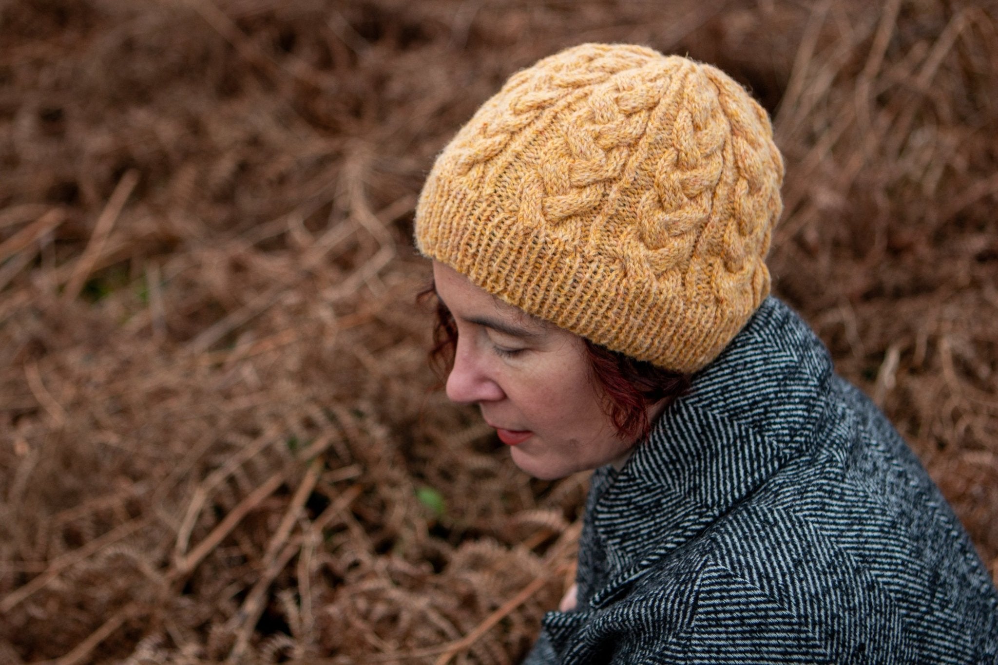 Irish Wool Santach Hat Pattern - Cushendale Woollen Mills