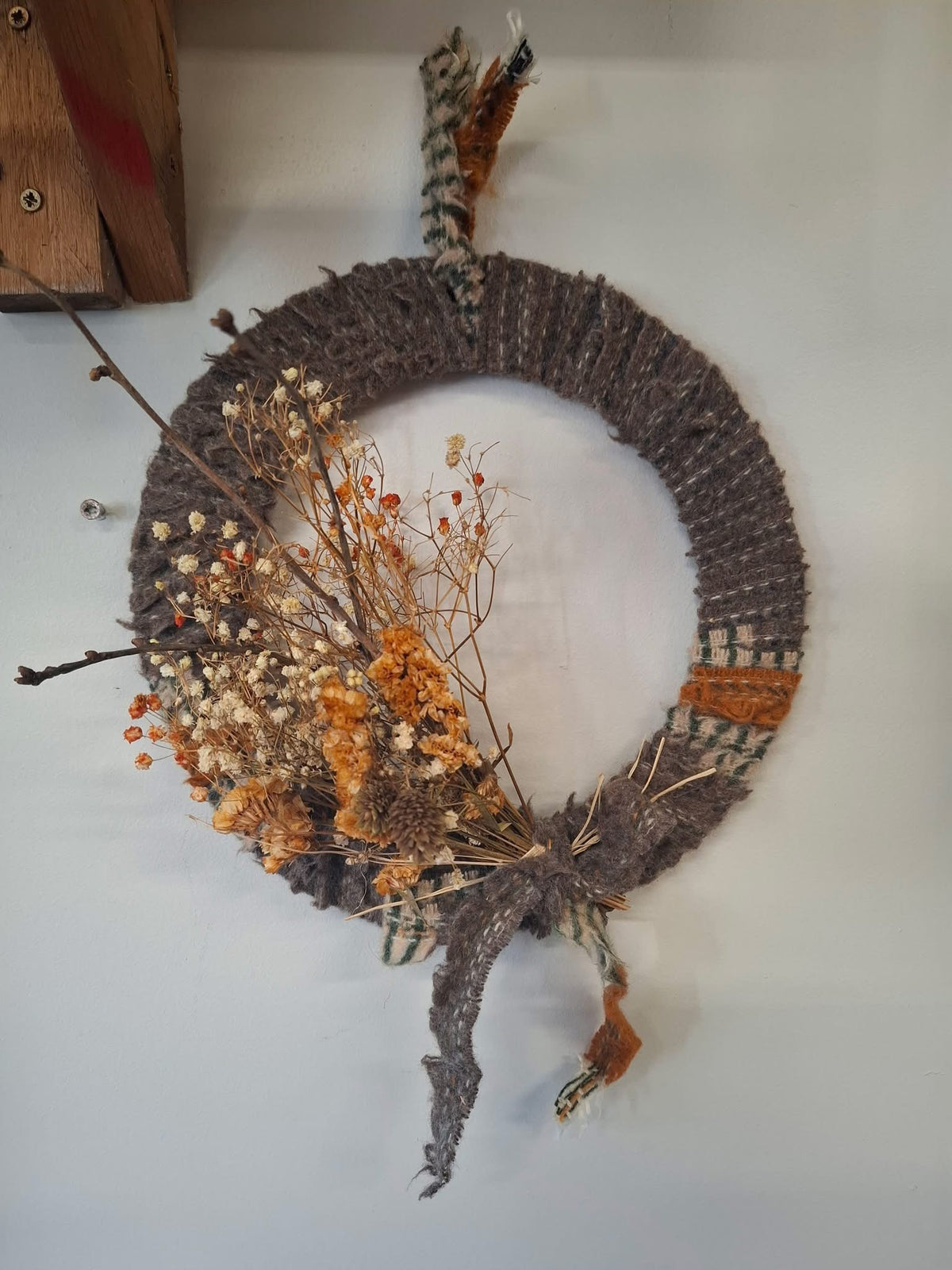 Wool Wreath Kit - Cushendale Woollen Mills