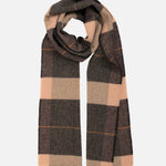 Charcoal Mullins Merino Lambswool Scarf - Cushendale Woollen Mills