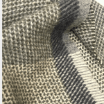 Moss/Charcoal Tweed Merino Lambswool Scarf - Cushendale Woollen Mills