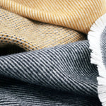 Toffee Ballyogan Lambswool Throw Blanket - Cushendale Woollen Mills