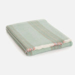 Jade Seskin Lambswool Throw Blanket - Cushendale Woollen Mills