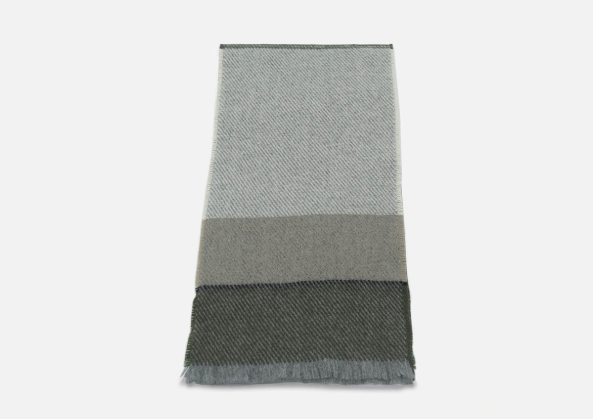 Moss Bahana Lambswool Scarf - Cushendale Woollen Mills