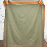 Fern Heron Lambswool Throw Blanket - Cushendale Woollen Mills