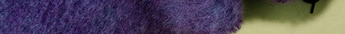 Aubergine Clash Mohair Throw Blanket - Cushendale Woollen Mills