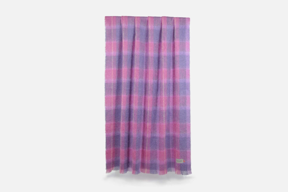 Berry Drumin Mohair Throw Blanket - Cushendale Woollen Mills