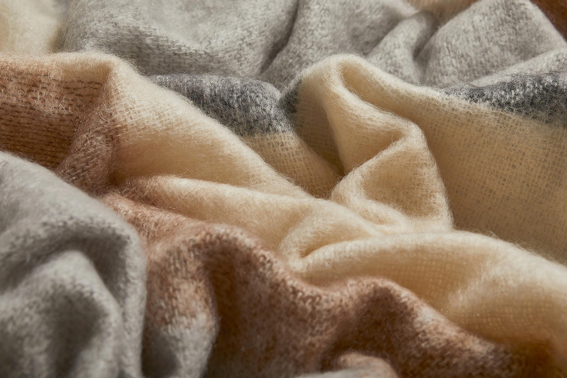 Owl Silare Mohair XThrow Blanket - Cushendale Woollen Mills